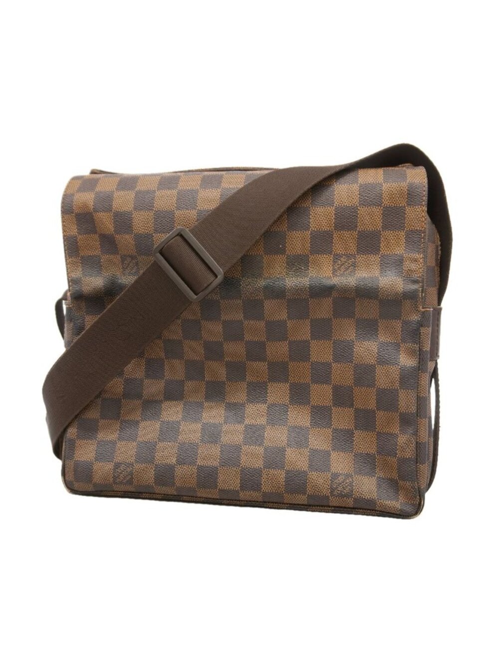 Louis Vuitton Shoulder Bag Damier Naviglio Ebene